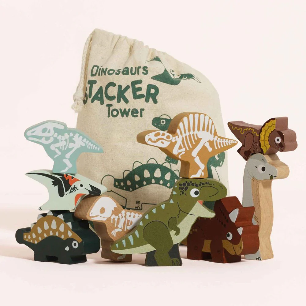 Jurassic Stacking Dinosaurs & Bag - Image 6