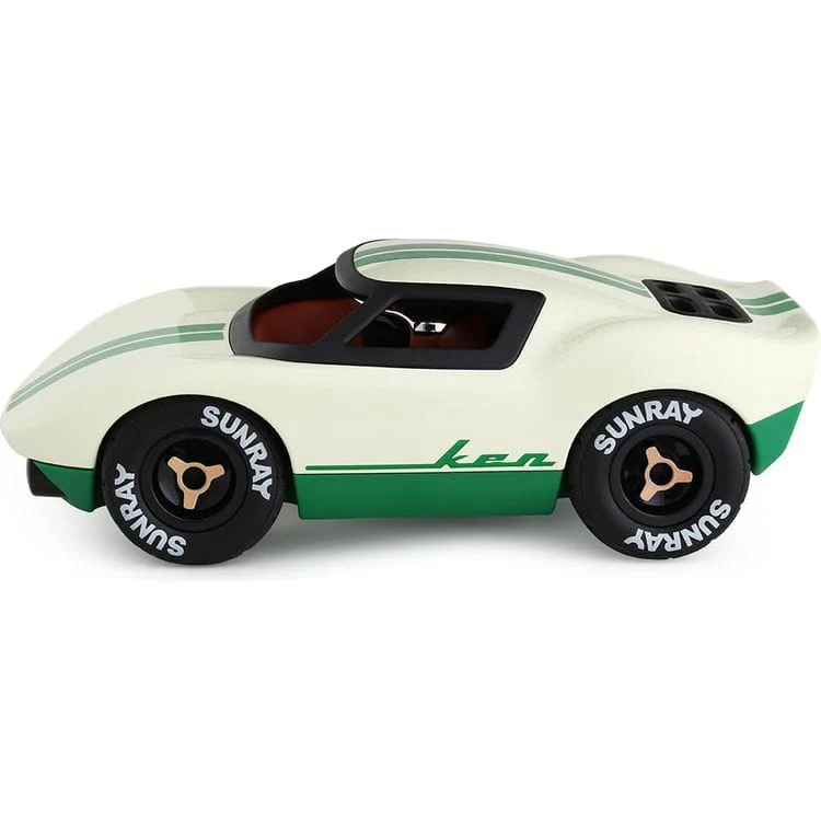Ken Cline Toy Car - White - Image 3