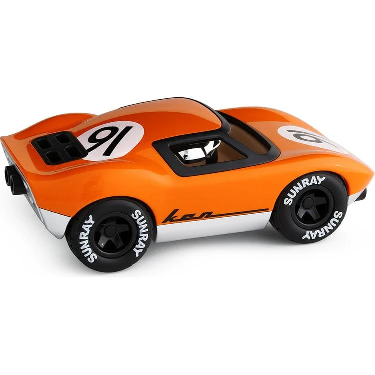 Ken Gibson Toy Car - Orange - Image 5