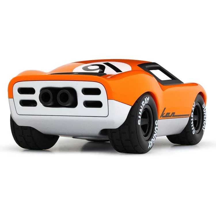 Ken Gibson Toy Car - Orange - Image 7