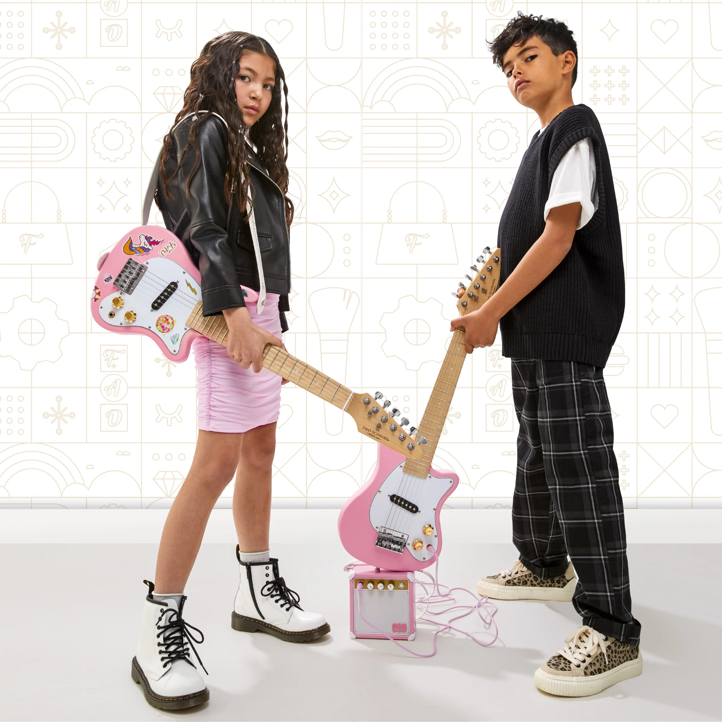 Kids Electric Guitar and Amp - Image 2