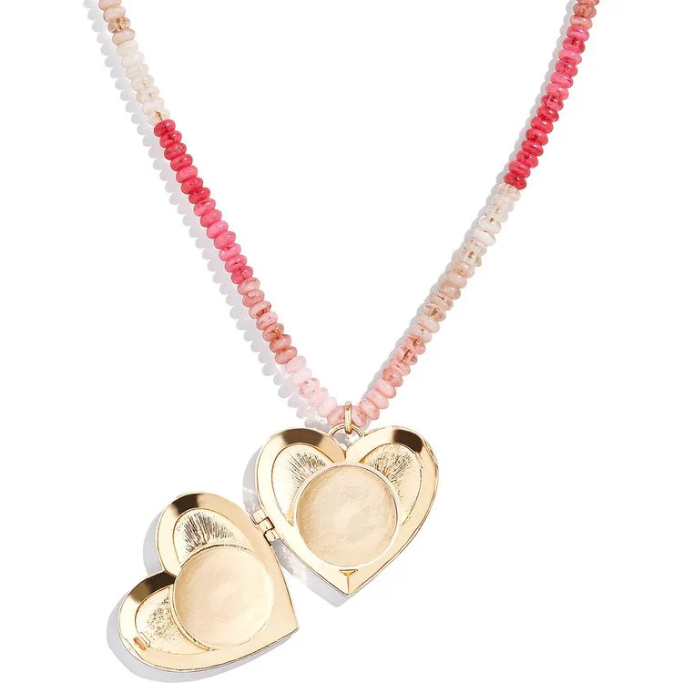 Kids' Locket Necklace - Heart - Image 2