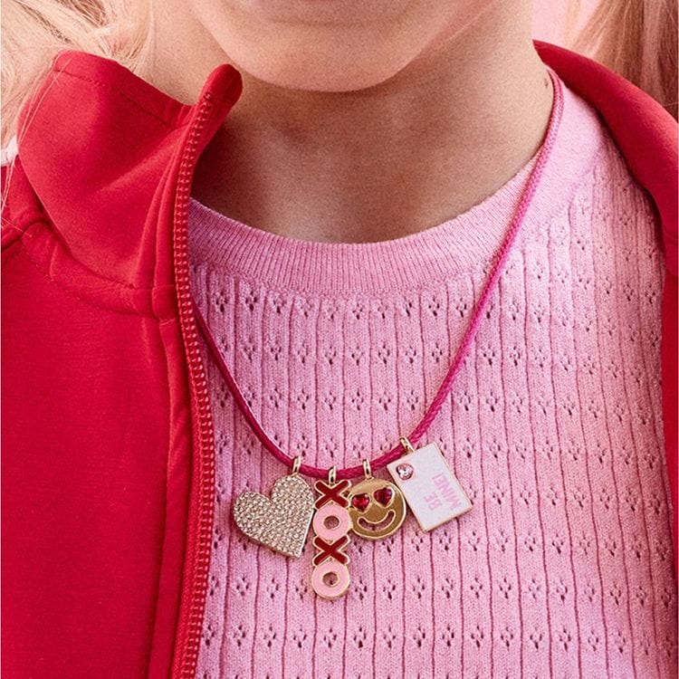 Kids' Valentine's Charm Necklace - Image 2