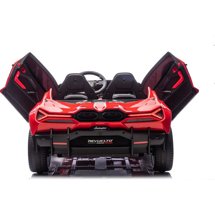 Lamborghini Revuelto 24V 2 -Seater Ride on Car - Red - Image 6