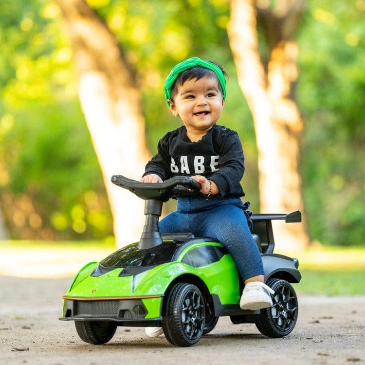 Lamborghini SCV Push Car - Green - Image 2