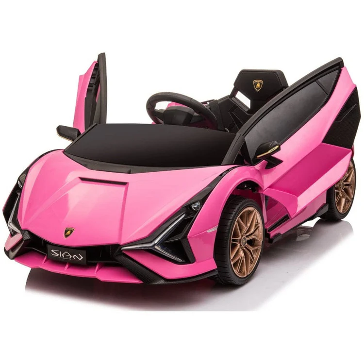 Lamborghini Sian 12V Ride On Car - Pink