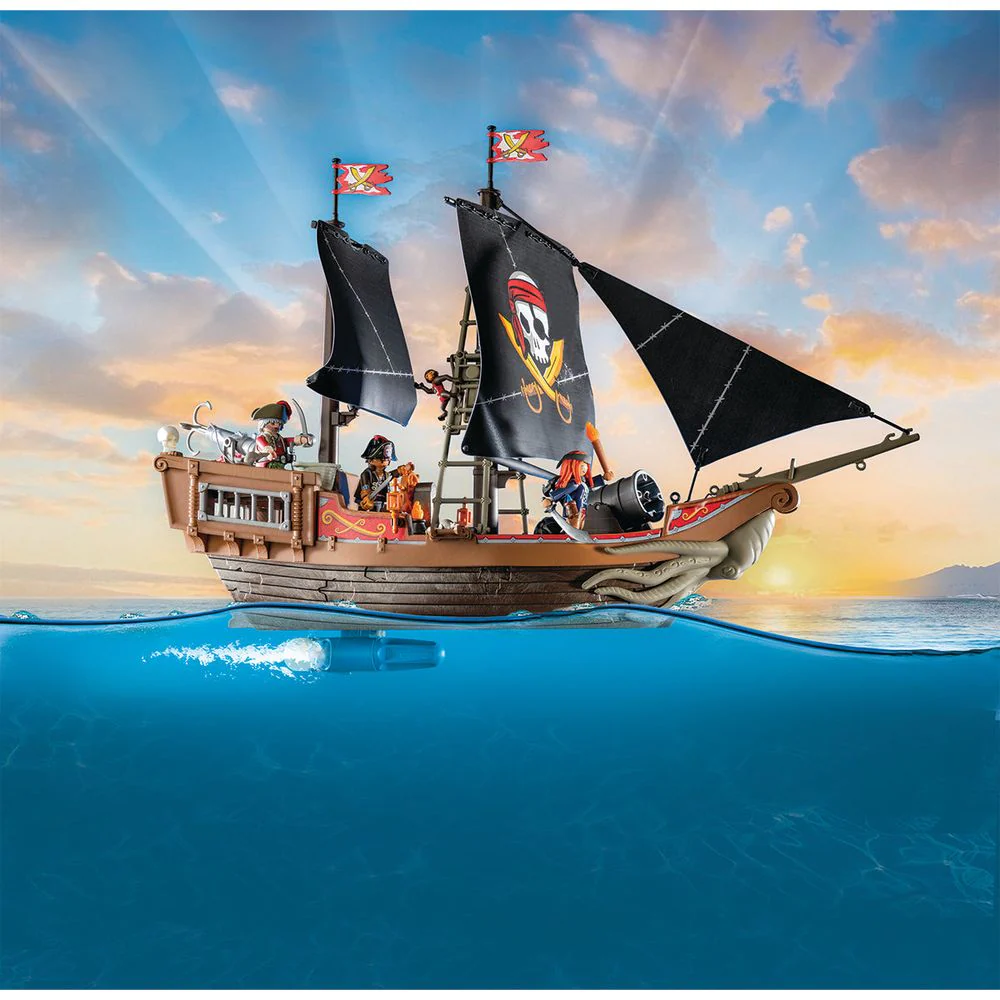 Large Pirate Ship Playset - Image 2
