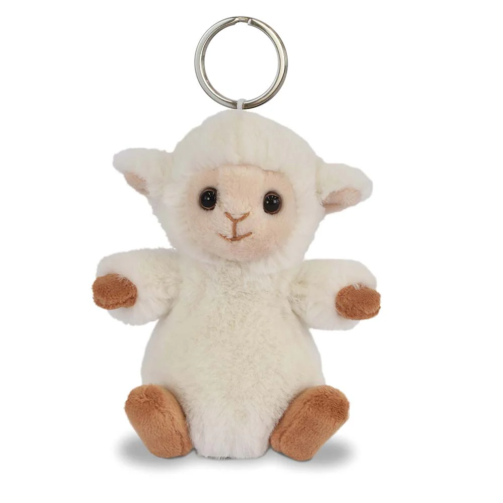 Plush Lamb Bag Charm