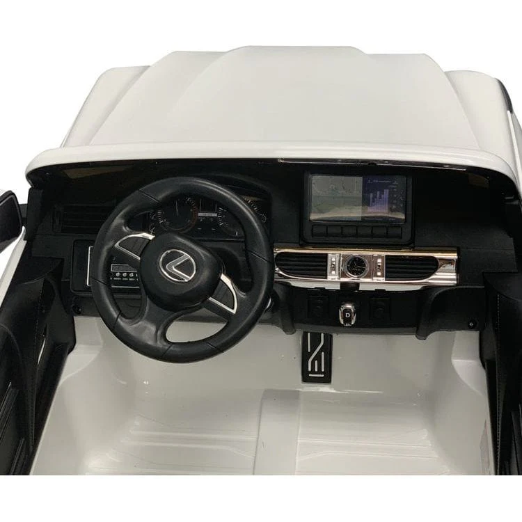 Lexus LX-570 Ride-On Car - White - Image 5