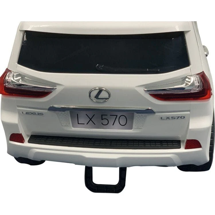Lexus LX-570 Ride-On Car - White - Image 6