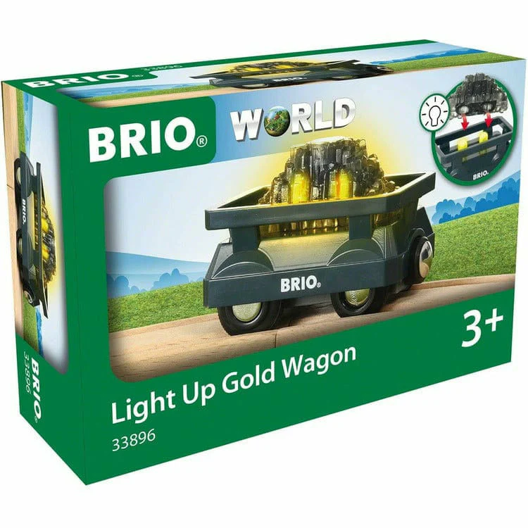 Light Up Gold Wagon - Image 2