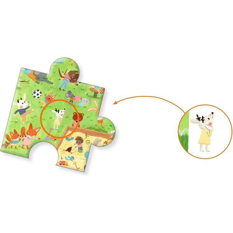 Little Friends' Garden 35 Piece Observation Puzzle & Poster - Image 3
