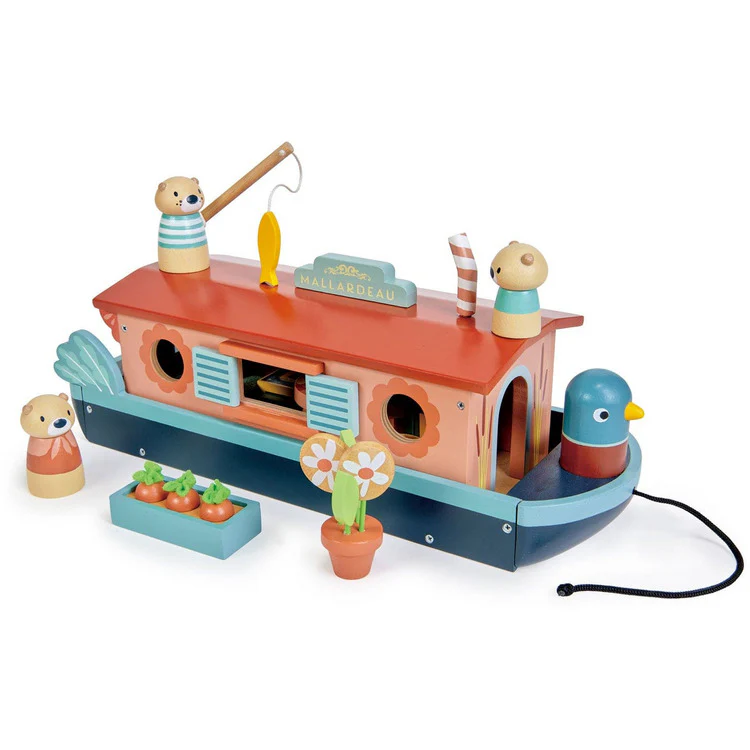 Wooden Little Otter Canal Boat
