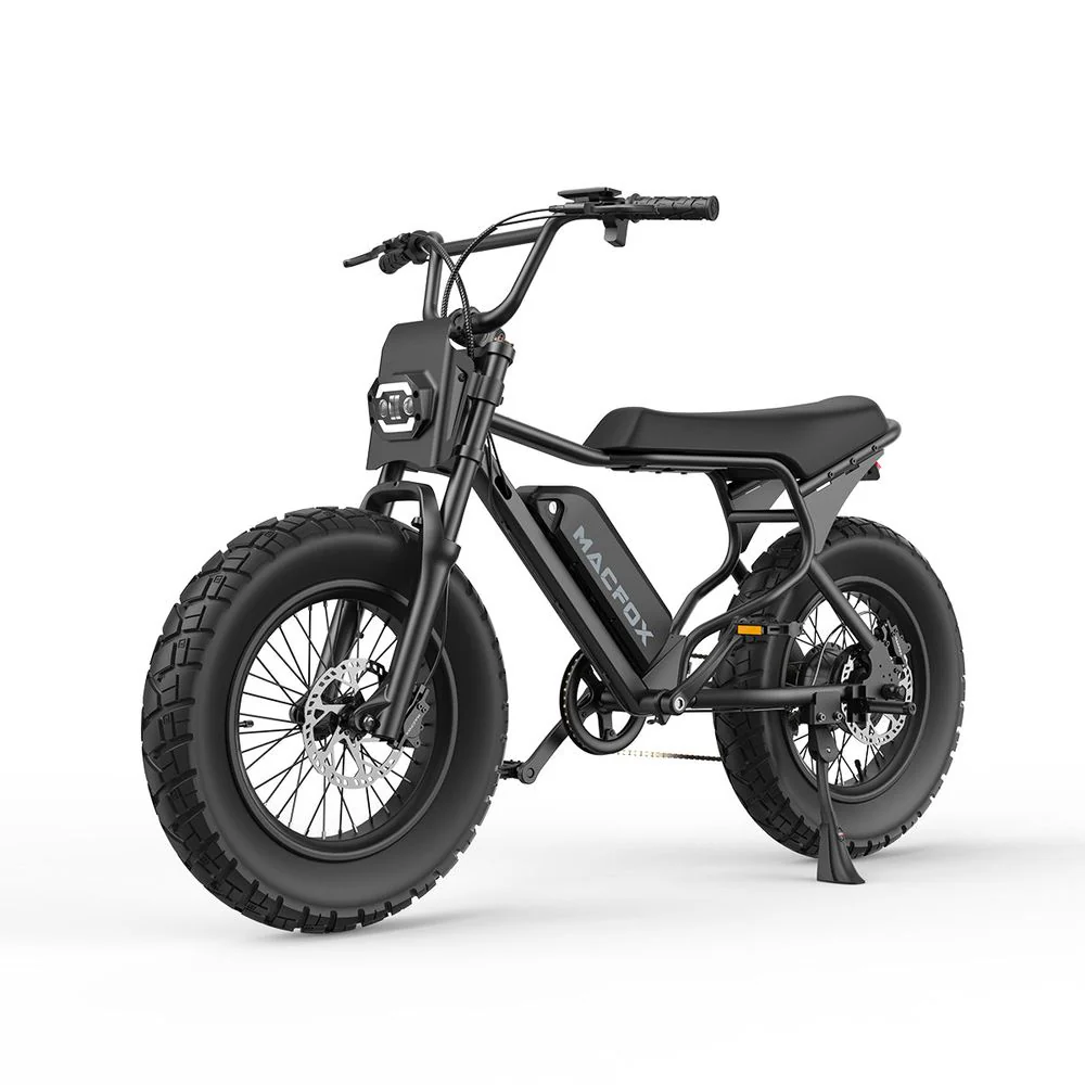 Macfox X7 Electric Bike - Black