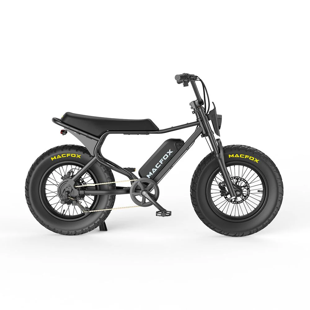 Macfox X7 Electric Bike - Black - Image 2