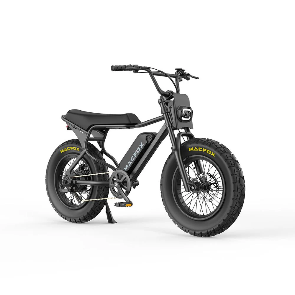 Macfox X7 Electric Bike - Black - Image 3