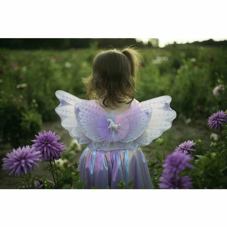 Magical Unicorn Skirt & Wings, Pastel, Size 4-6 - Image 3