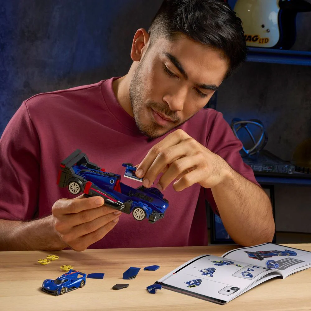 Mattel Brick Shop Hot Wheels Cadillac Project GTP Hypercar - Image 2