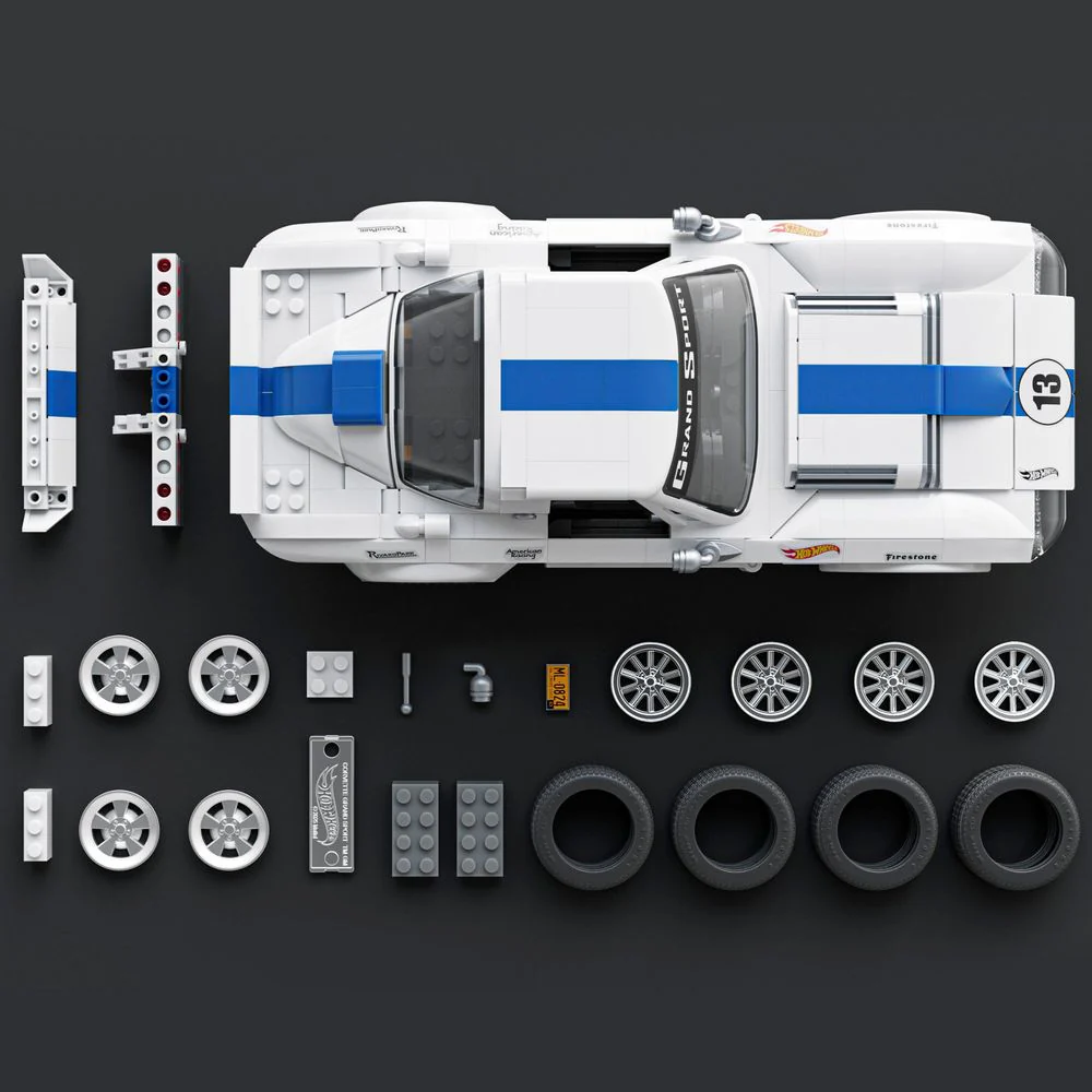 Mattel Brick Shop Hot Wheels Corvette Grand Sport - Image 3