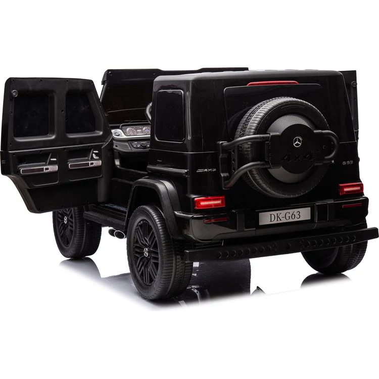 Mercedes G-Wagon 24V 4x4 2-Seater Ride on Car - Black - Image 10