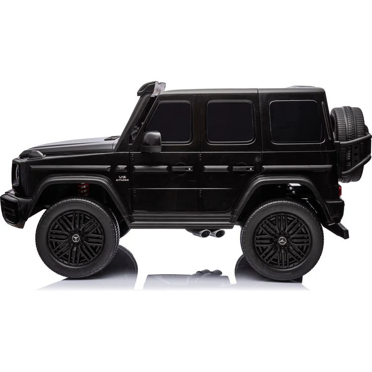 Mercedes G-Wagon 24V 4x4 2-Seater Ride on Car - Black - Image 3