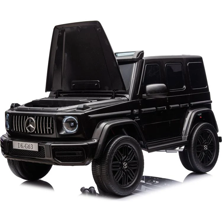 Mercedes G-Wagon 24V 4x4 2-Seater Ride on Car - Black - Image 4