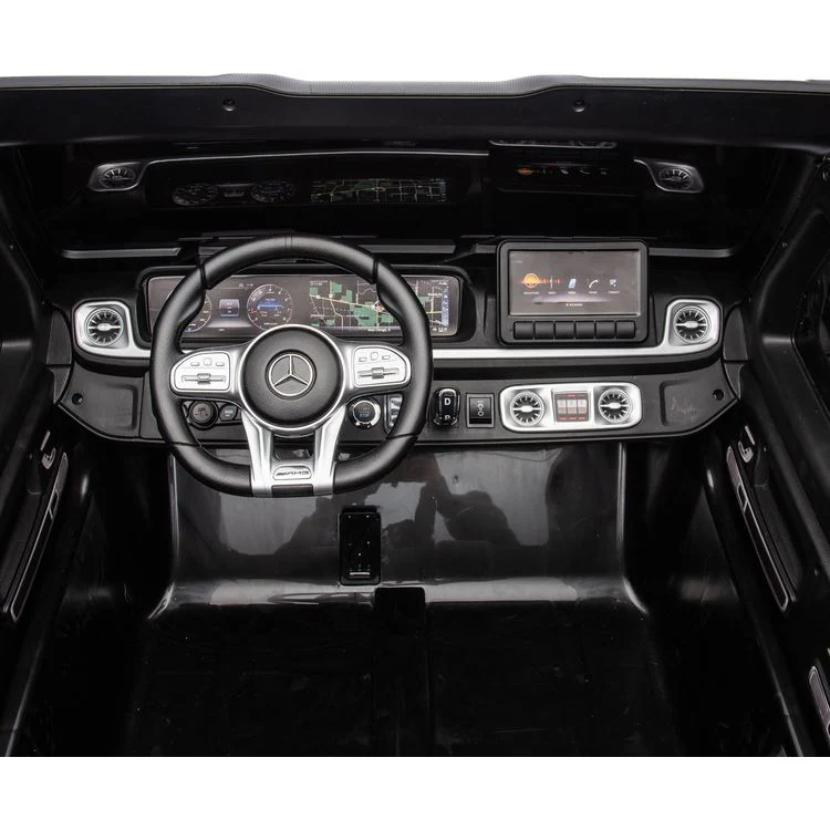 Mercedes G-Wagon 24V 4x4 2-Seater Ride on Car - Black - Image 6