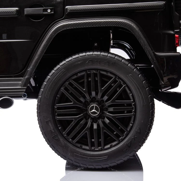 Mercedes G-Wagon 24V 4x4 2-Seater Ride on Car - Black - Image 7