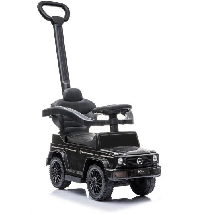 Mercedes G-Wagon 3 In 1 Push Car - Black - Image 6