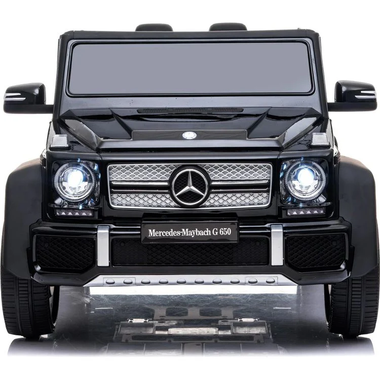 Mercedes G-Wagon Maybach 24V 2-Seater Ride on Car - Black - Image 4