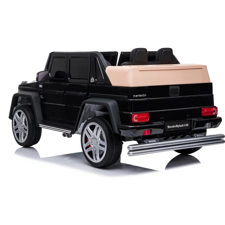 Mercedes G-Wagon Maybach 24V 2-Seater Ride on Car - Black - Image 5