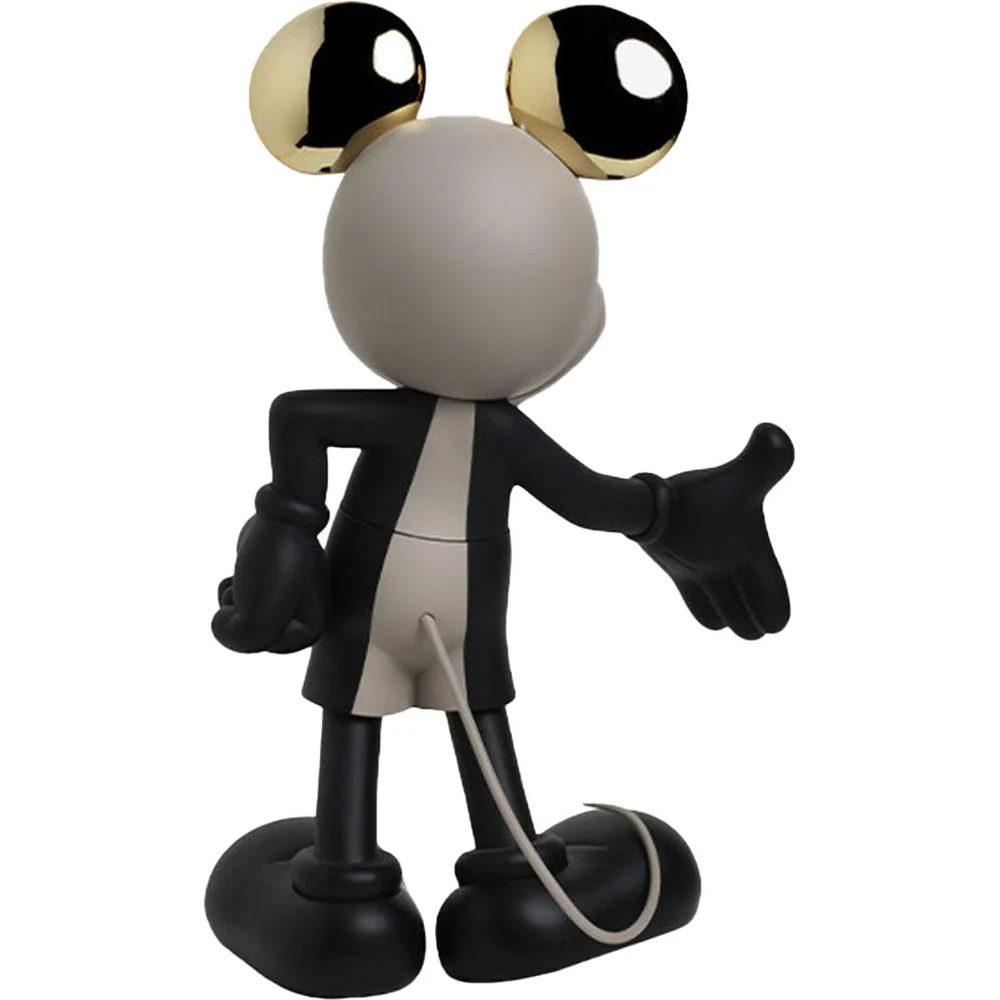 Mickey Mouse 12" Kelly Hoppen Figurine - Black, Taupe & Gold - Image 7