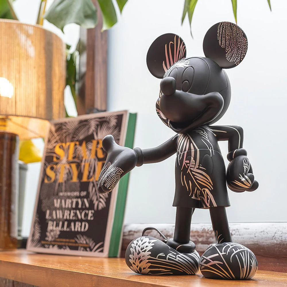 Mickey Mouse 12" Star Style Martyn Lawrence Bullard Figurine - Black & Silver - Image 2