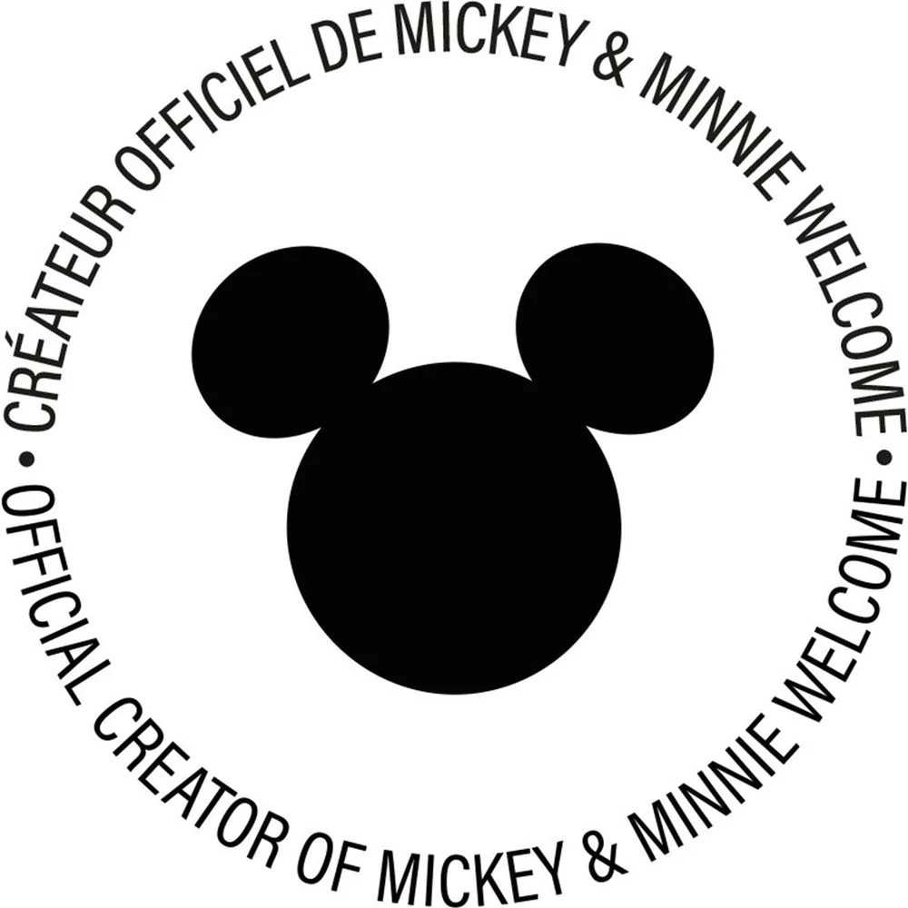 Mickey Mouse 12" Welcome Studio Figurine - White & Gold - Image 5