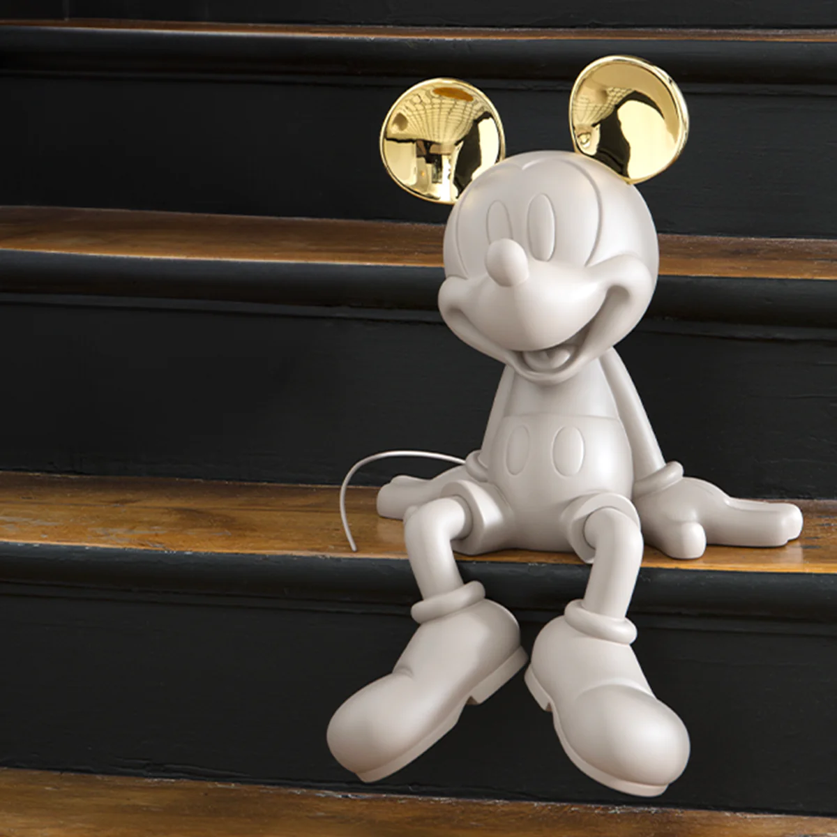 Mickey Mouse Take 2 Taupe & Gold Figure - 19" - Image 2