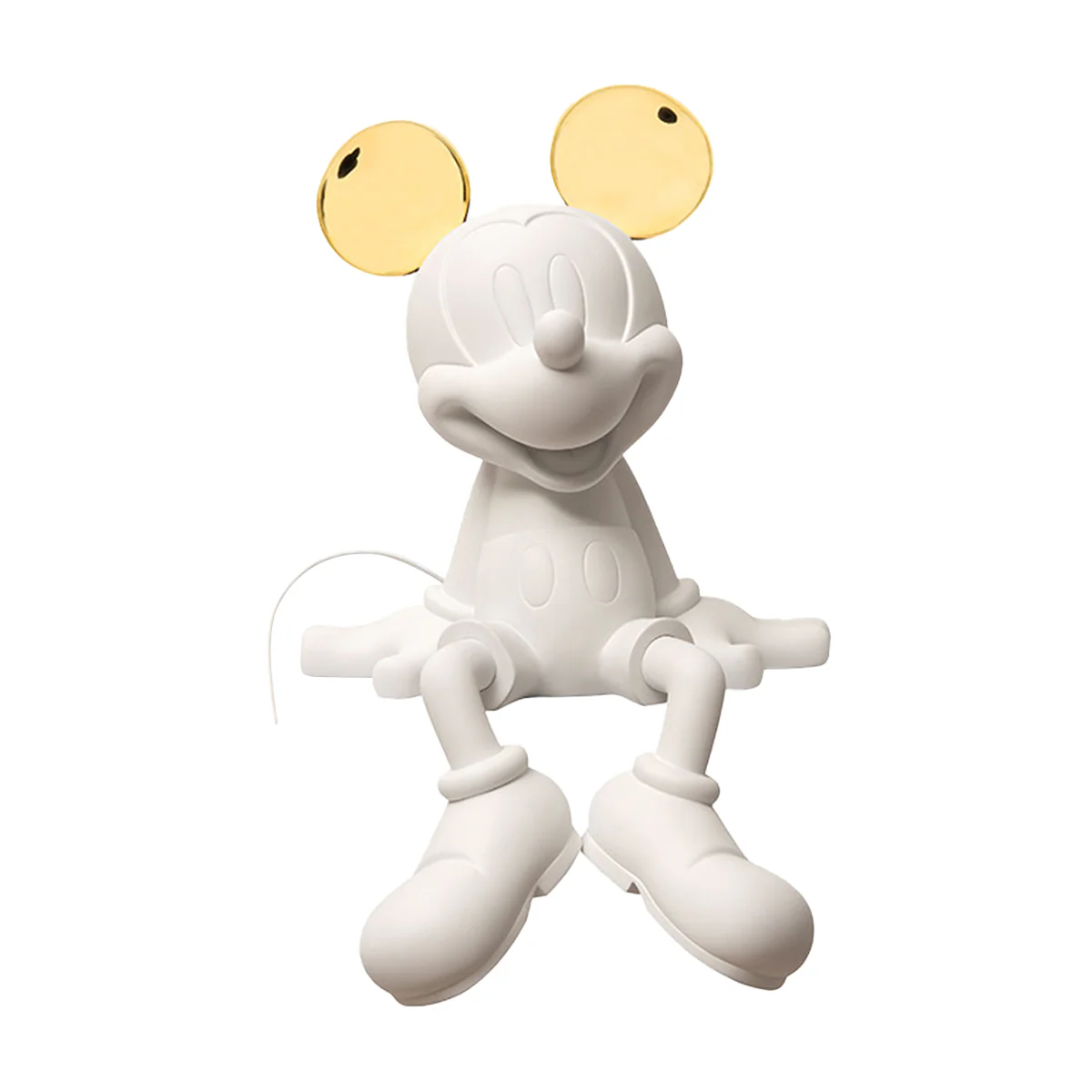 Mickey Mouse Take 2 White & Gold Figure - 19"
