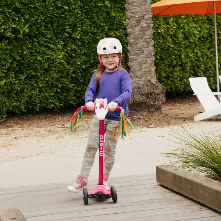 Micro Maxi LED Scooter - Pink - Image 2