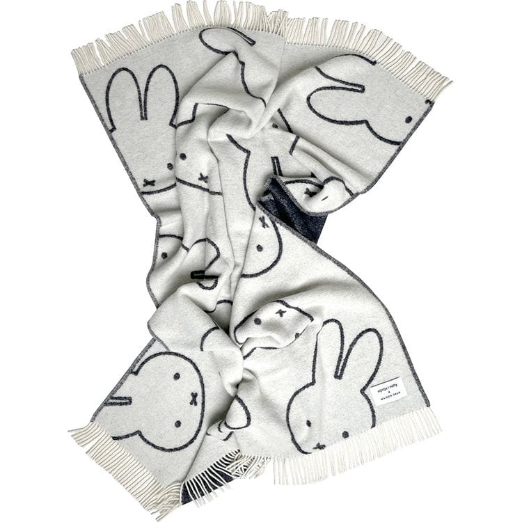 Miffy Blanket - White/Black - Image 2