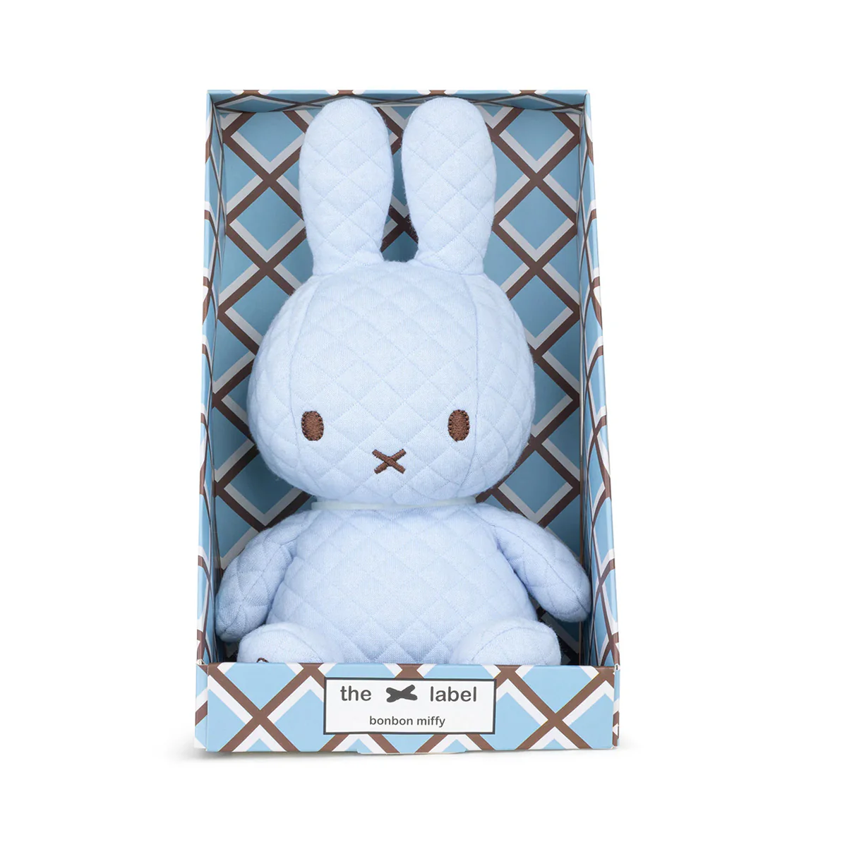 Miffy Blue Bonbon Sitting Plush in Giftbox - 9"