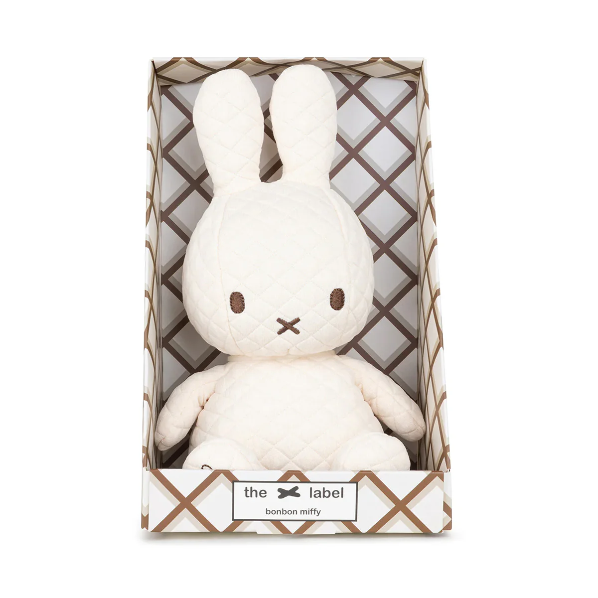 Miffy Cream Bonbon Sitting Plush in Giftbox - 9"