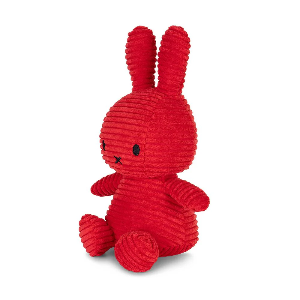 Miffy ECO 9" Limited Edition Corduroy Plush - Red - Image 2