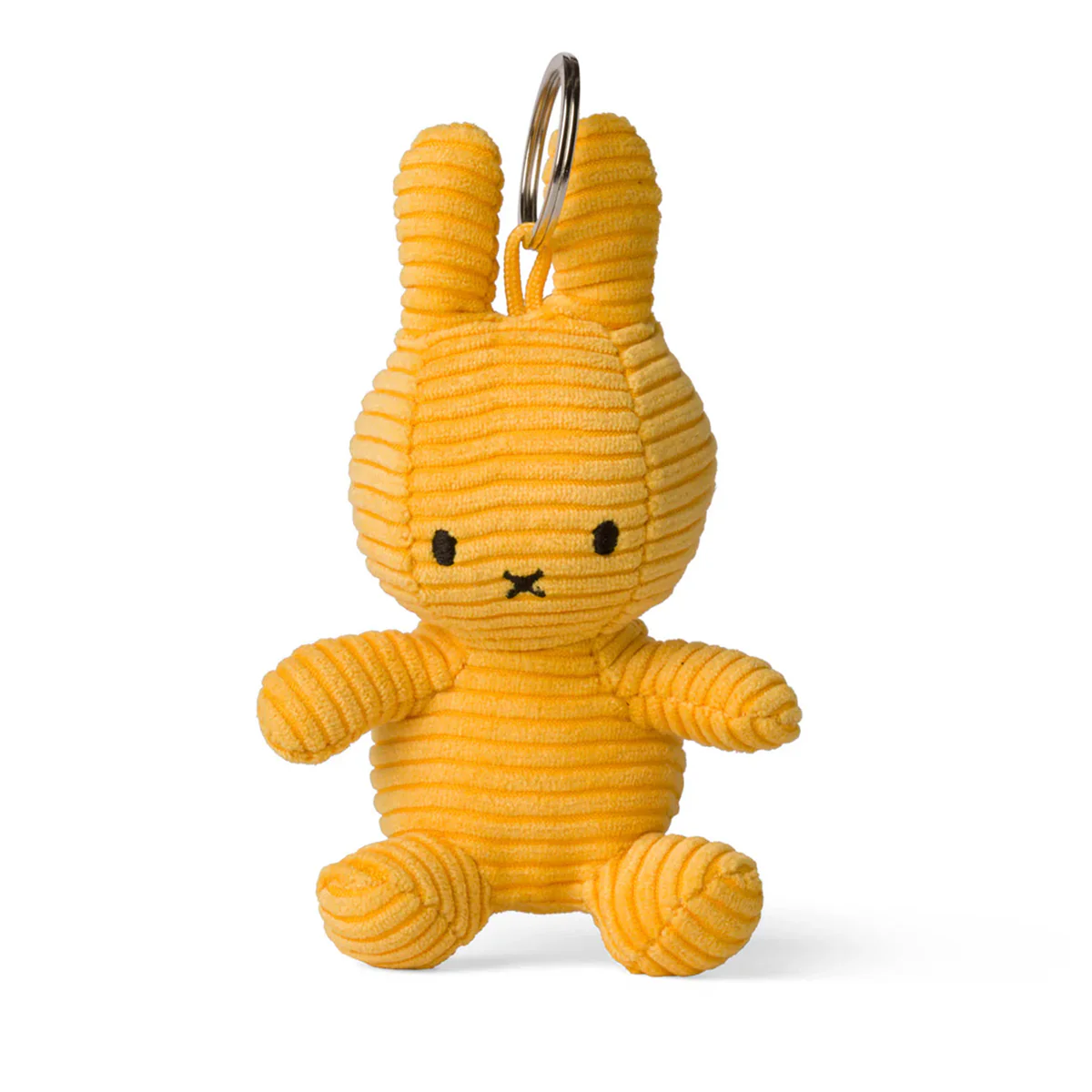 Miffy ECO Corduroy 4" Keychain - Yellow