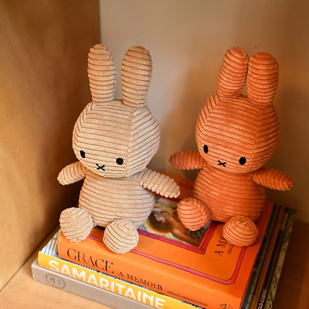 Miffy ECO Corduroy 9" Plush - Pumpkin - Image 2