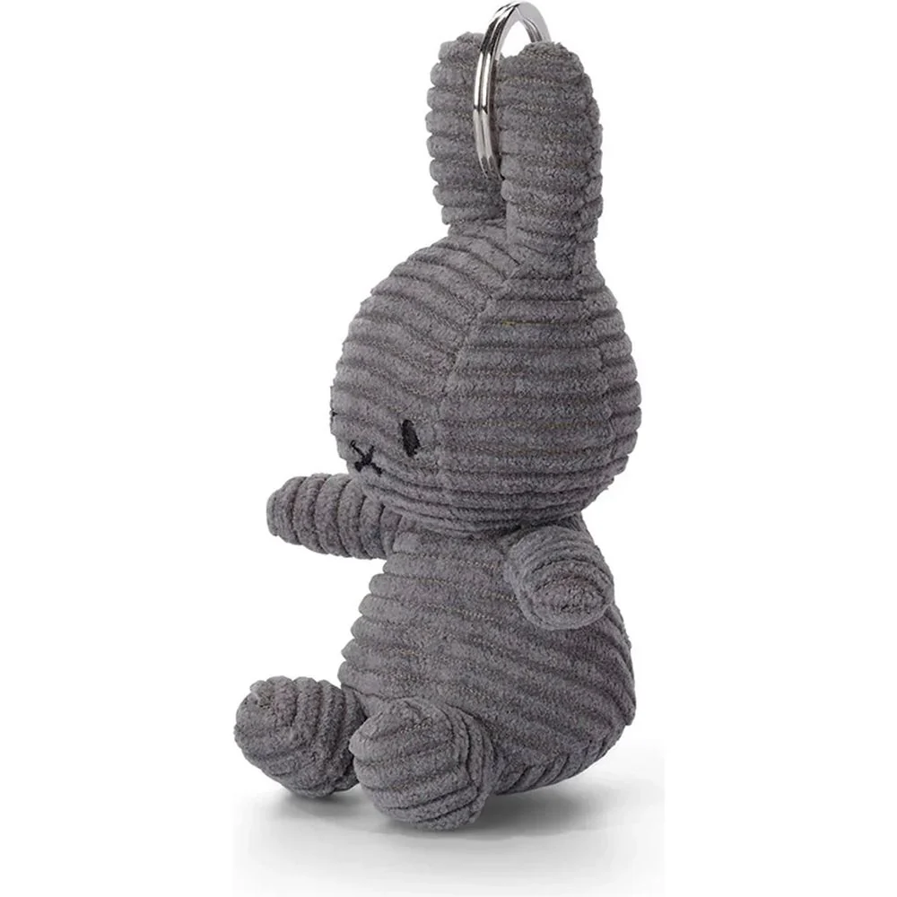 Miffy ECO Corduroy Keychain - Grey - Image 3
