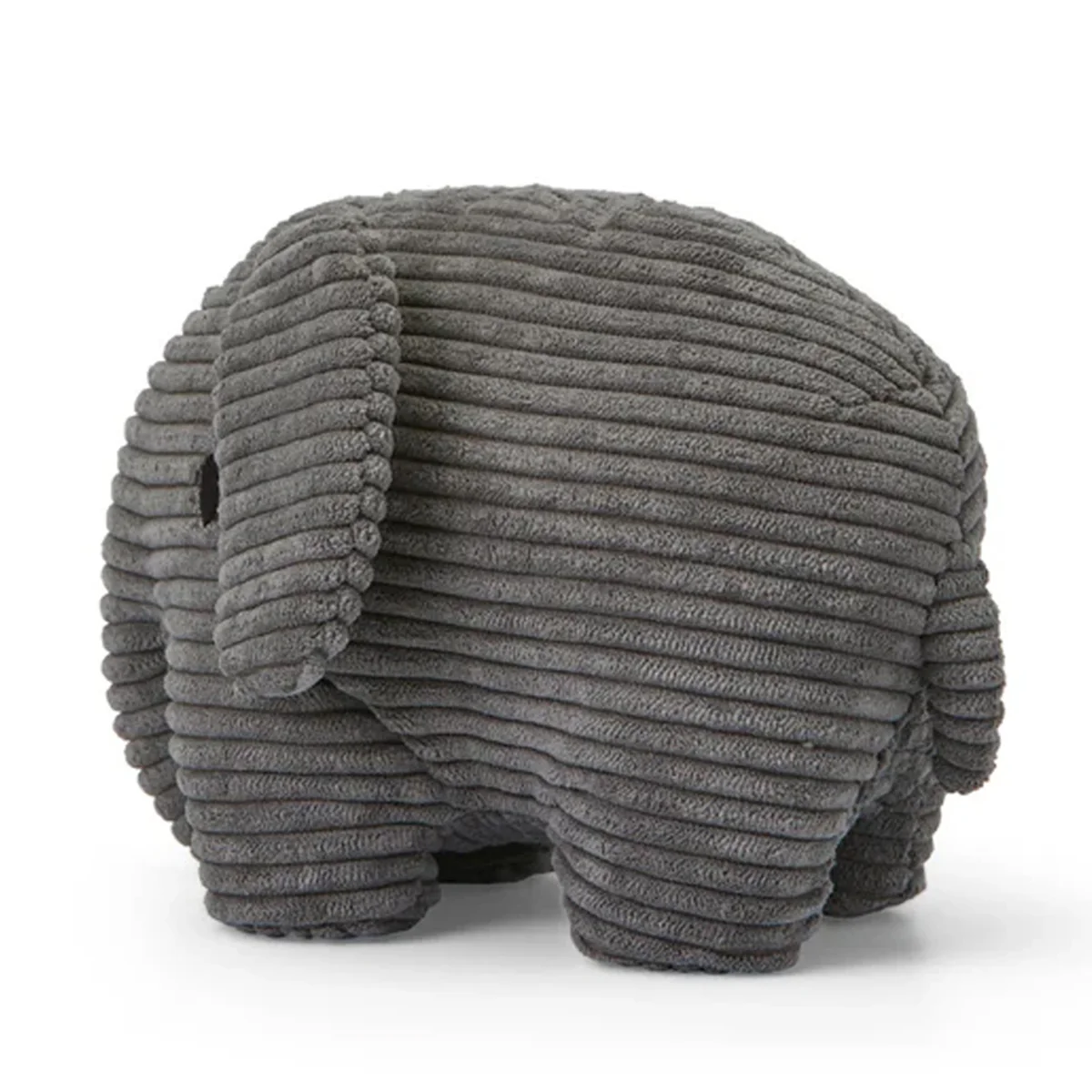 Miffy Elephant ECO Corduroy Grey Plush - 9" - Image 4