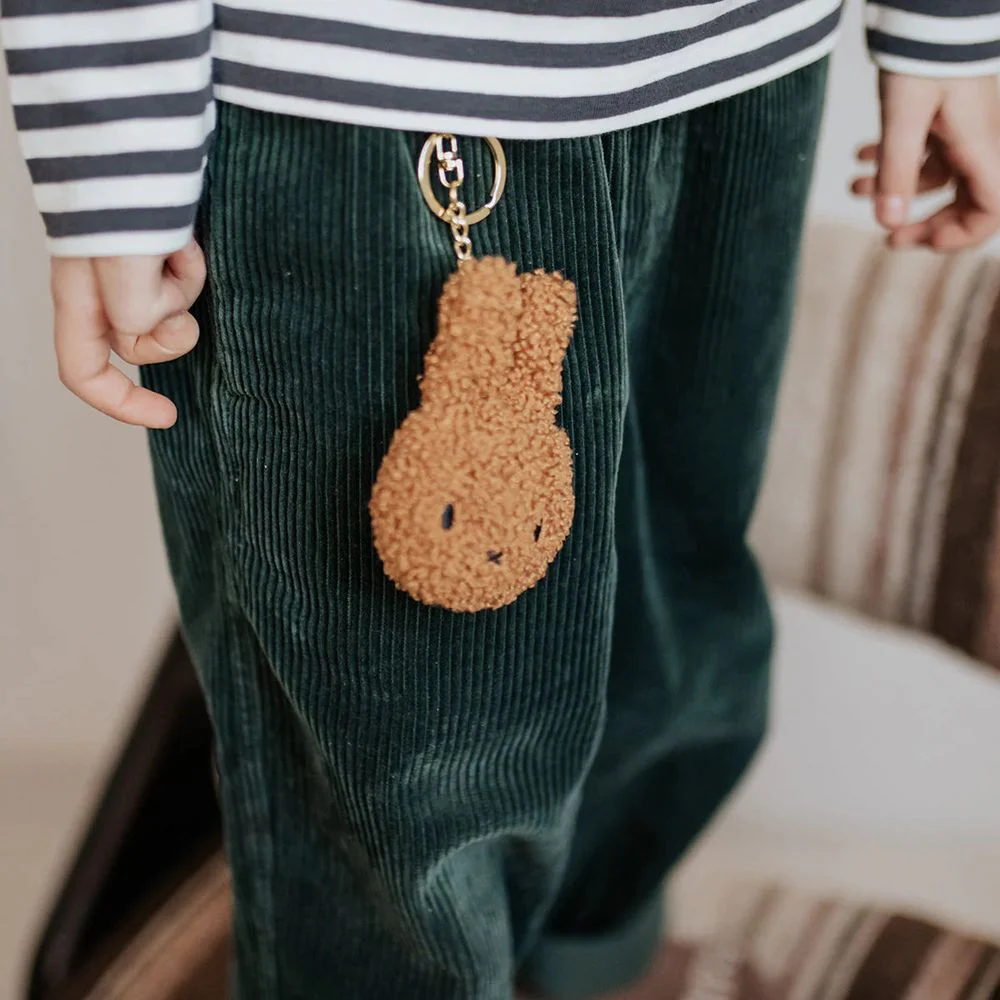 Miffy Flat Tiny Teddy Keychain - Pink - Image 2