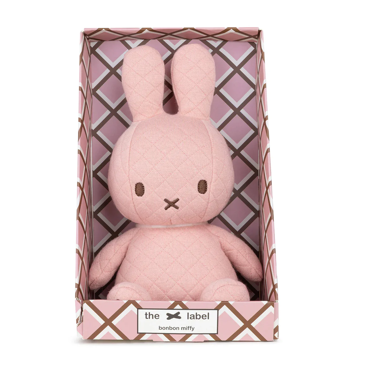 Miffy Pink Bonbon Sitting Plush in Giftbox - 9"