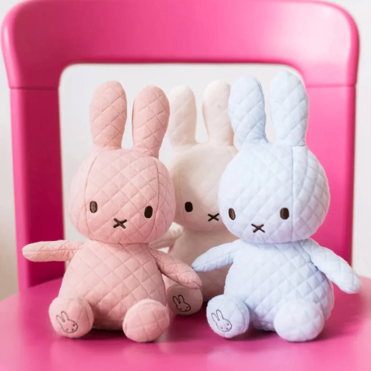 Miffy Pink Bonbon Sitting Plush in Giftbox - 9" - Image 2