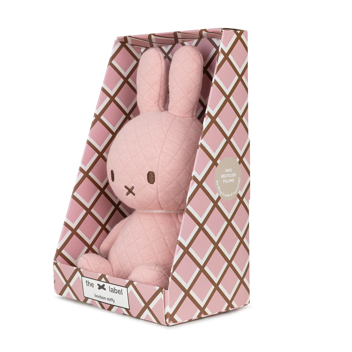 Miffy Pink Bonbon Sitting Plush in Giftbox - 9" - Image 4