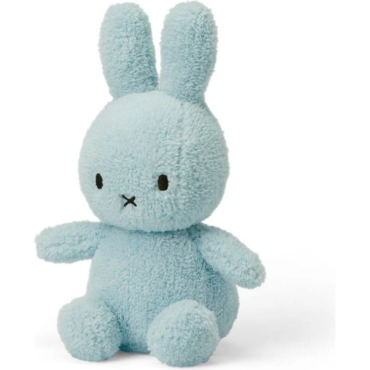 Miffy Sitting Terry Light Blue 9" - Image 2